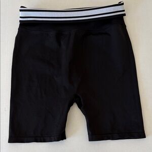 PINK Victoria’s Secret Women's XL Sport Biker Shorts Athletic Fold Over Waist